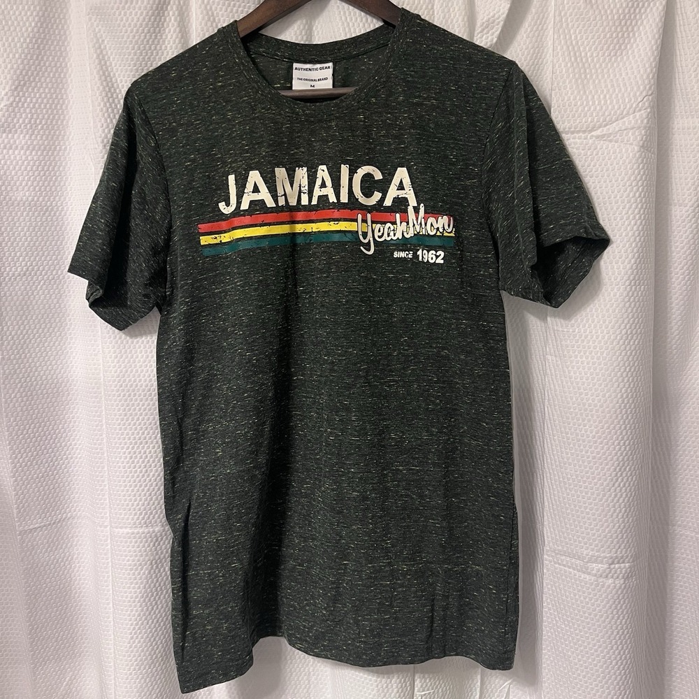 NWOT Jamaica Yeah Mon‎ 1962 Medium Beach Destination Tee Island Ocean Vacation